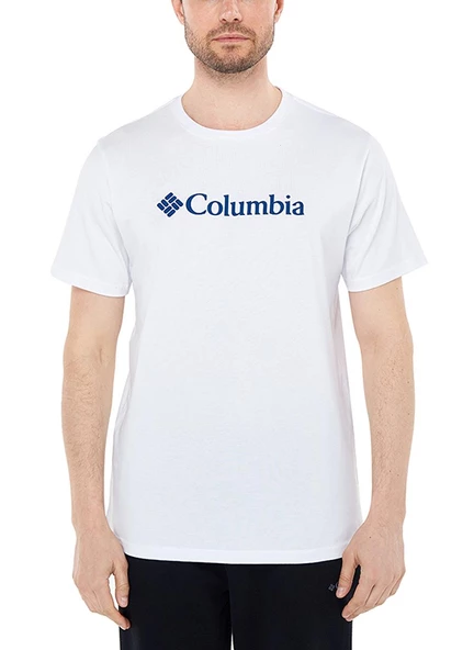 Columbia Cs0287 Csc M Basic Big Logo Brushed Ss Tee Erkek T-Shirt ürün görseli 1