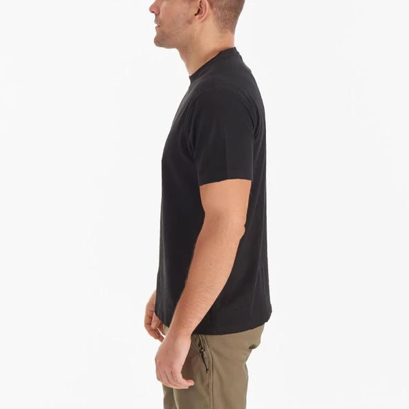 Columbia Cs0282 Csc M Basic Sm Logo Brushed Ss Tee Erkek T-Shirt - Resim 3