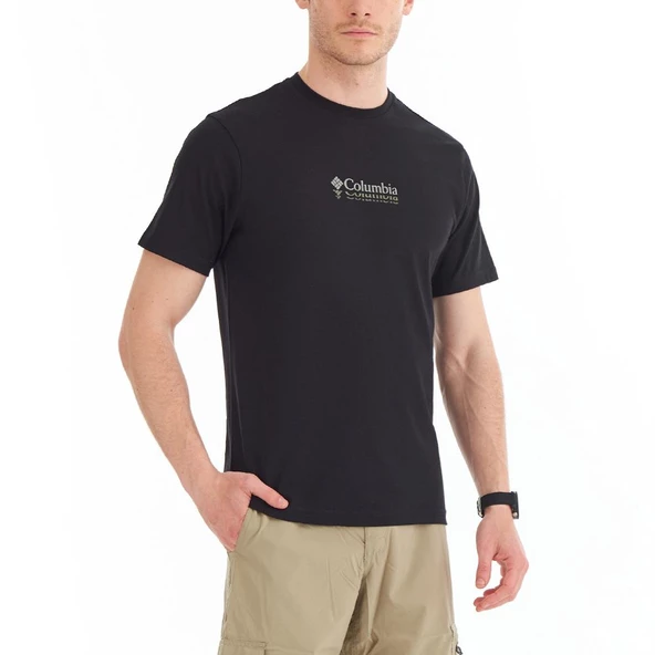 Columbia Cs0309 Csc Ripples Mini Ss Tee Erkek T-Shirt - Resim 2