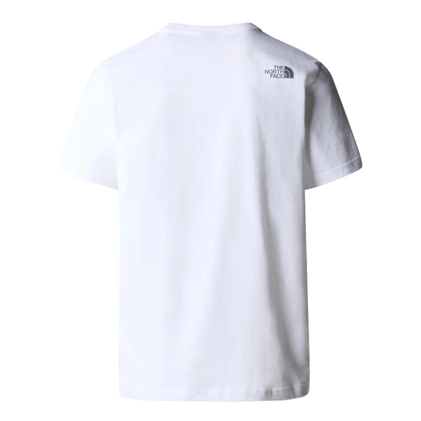 The North Face M S/S Mountain Line Tee Erkek T-Shirt - Resim 2