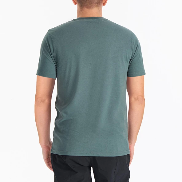 Columbia Cs0282 Csc M Basic Sm Logo Brushed Ss Tee Erkek T-Shirt - Resim 2