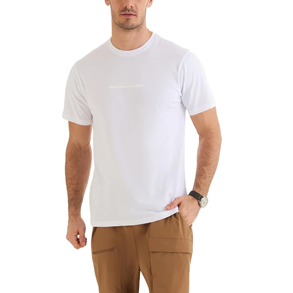 Columbia Cs0121 Csc M Bar Split Graphic Ss Tee Erkek T-Shirt - Resim 3