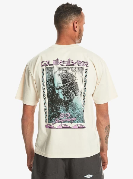 Quiksilver Back Flash Ss Erkek T-Shirt - Resim 2