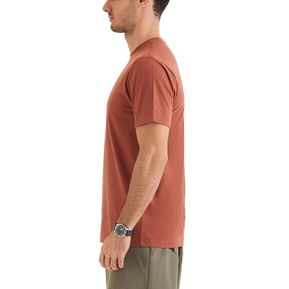 Columbia Cs0282 Csc M Basic Sm Logo Brushed Ss Tee Erkek T-Shirt - 3