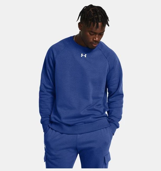 Under Armour UA Rival Fleece Crew Erkek Sweatshirt ürün görseli 1