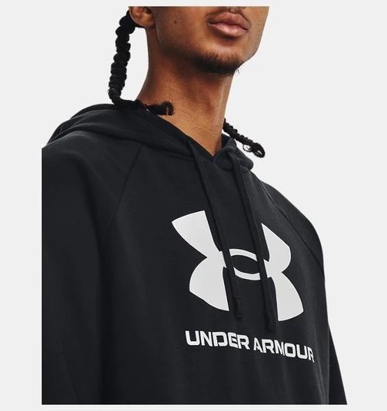 Under Armour UA Rival Fleece Logo HD Erkek Sweatshirt - Resim 5
