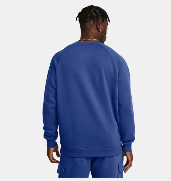 Under Armour UA Rival Fleece Crew Erkek Sweatshirt - Resim 2