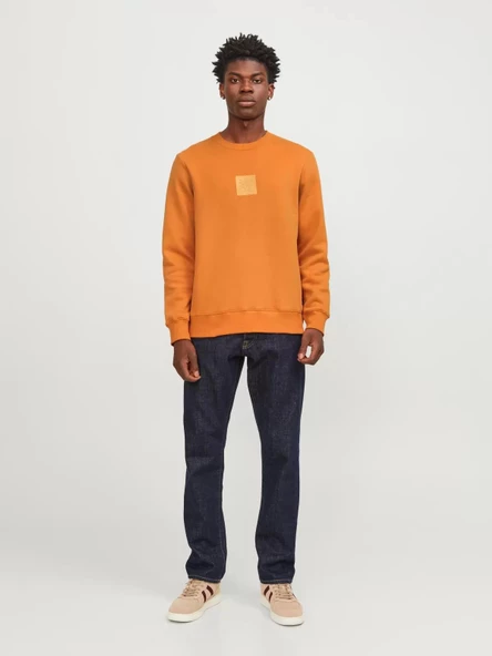 Jack & Jones Jprblaleo Sweat Crew Neck Erkek Sweatshirt - Resim 2