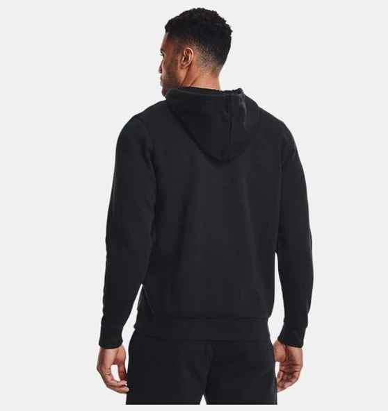 Under Armour UA Essential Fleece FZ Hood Erkek Sweatshirt - Resim 2
