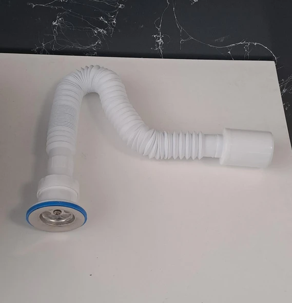 ÖZBEST KÖRÜKLÜ SİFON STANDART Ø 50 LİK ÇIKIŞLI - 2
