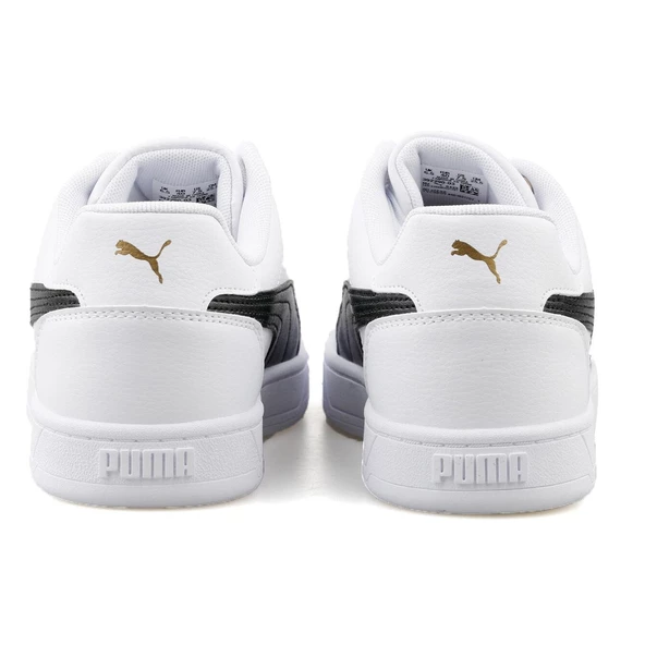 Puma Puma Caven 2.0 PUMA White-PUMA Black-Gol Erkek Spor Ayakkabı - 4