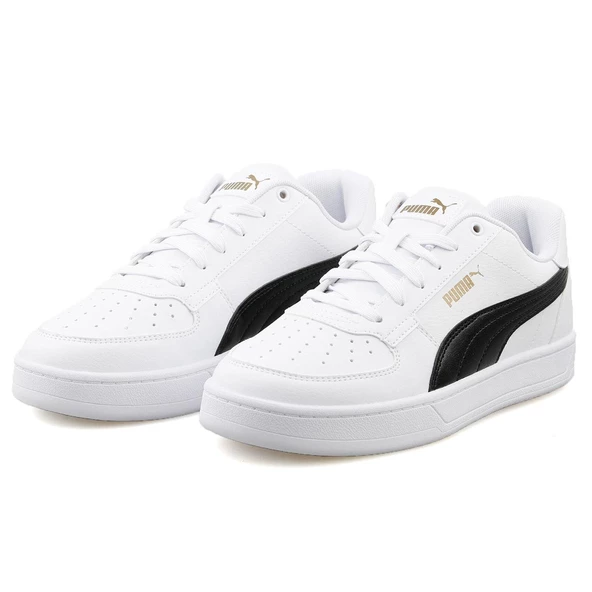 Puma Puma Caven 2.0 PUMA White-PUMA Black-Gol Erkek Spor Ayakkabı - 2