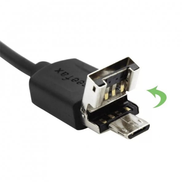 Kulak Temizleme Aracı Kaşık Hd Kamera Aracı Usb Tipi C Soket Win & Android - 5