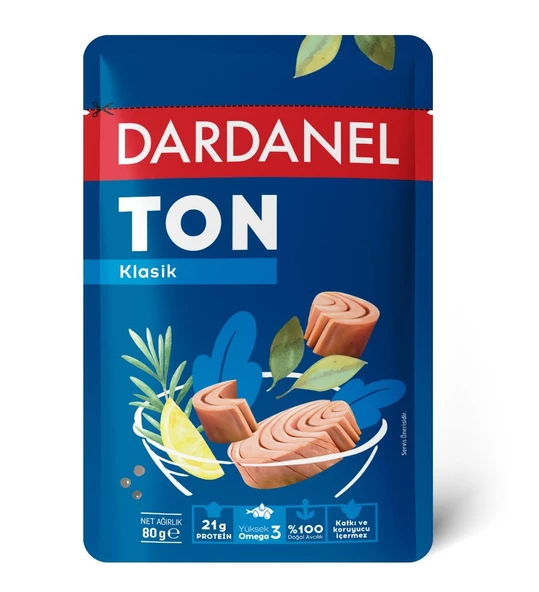 Dardanel Poşet Klasik Ton Balığı 80 gr