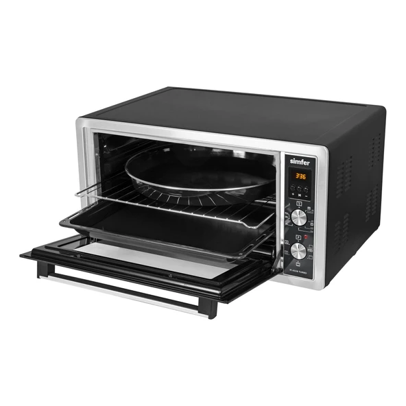 Simfer 4559 İnox 45 Litre Turbo Midi/Mini Fırın - 3