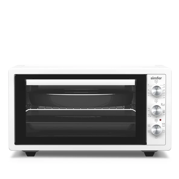 Simfer 4502 Beyaz 45 Litre Turbo Midi/Mini Fırın - 1