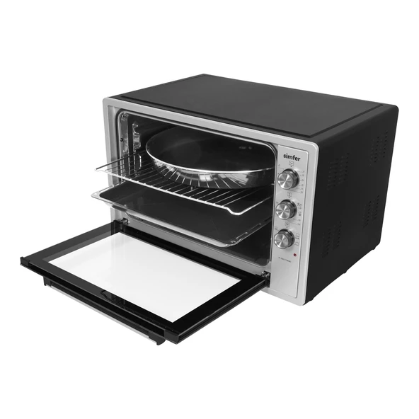Simfer 7003 İnox Gri 70 Litre Turbo Midi/Mini Fırın - 3