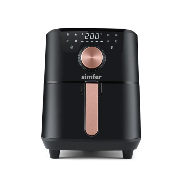 Simfer SK-6702 Air Fry Smart Siyah 5L Dijital ürün görseli