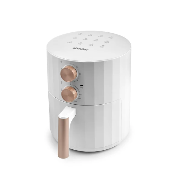 Simfer SK-6706 Air Fry Silent Pro Beyaz 5,5L Mekanik - Resim 5
