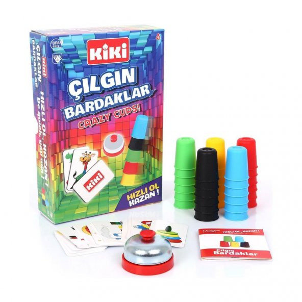 Kiki Çılgın Bardaklar Zeka Oyunu AE-2002