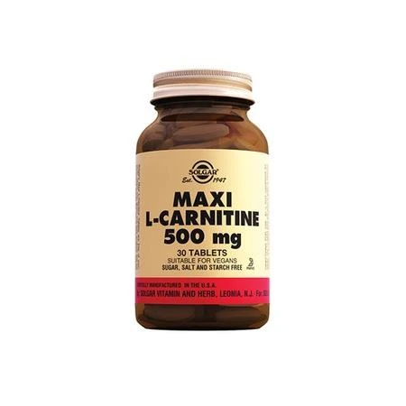 Solgar Maxi L-Carnitine 500 mg 30 Tablet ürün görseli