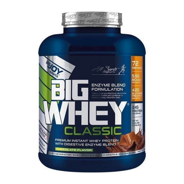 BigJoy Big Whey Classic Whey Protein 2376 Gr + HEDİYELİ