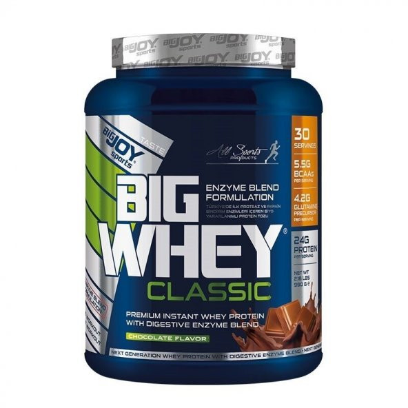 BigJoy Big Whey Classic Whey Protein 1020Gr Çikolata  HEDİYELİ