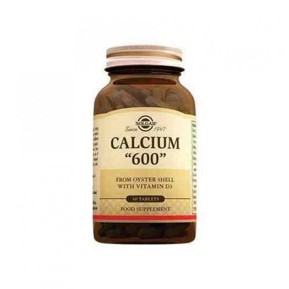Solgar Calcium Oyster Shell 600 mg 60 Tablet