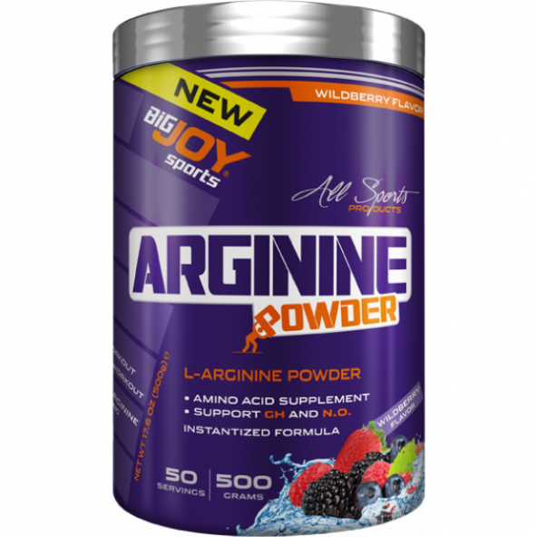 BigJoy L-Arginine Powder 500 Gr Orman Meyveli + HEDİYELİ