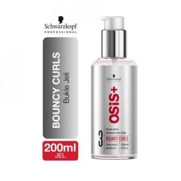 Schwarzkopf Osis Bouncy Curls Yağ Bazlı Bukle Jeli  200 ML - 1