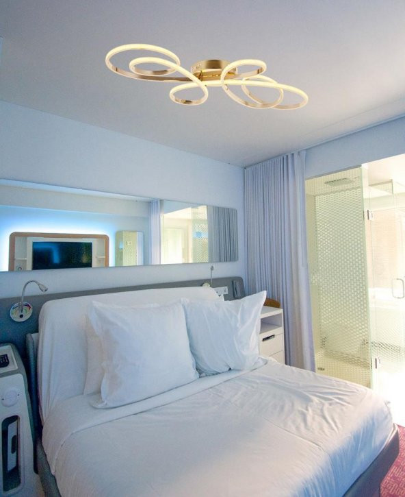 Eray Aydınlatma 1012-SR Sarı Led Avize - Resim 2