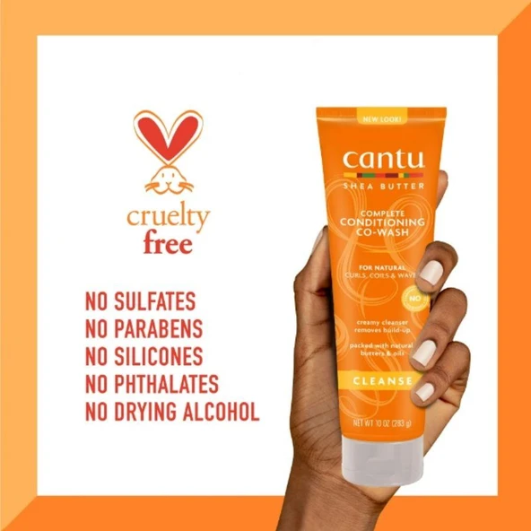 Cantu Shea Yağı Doğal Saçlar İçin Komple Bakım Kremi 283 gr - 3