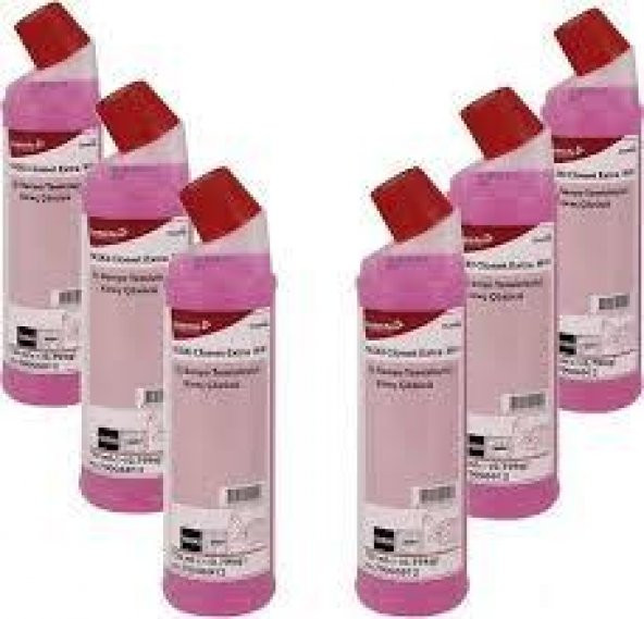 Diversey Taski Clonet Extra W41 Banyo Temizleyici Ve Kireç Çözücü 6 x 750 ML - Resim 2