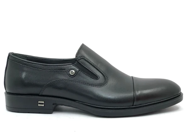 Berlino 650-2 Kaymaz Taban Deri Erkek Klasik Ayakkabı - Resim 2