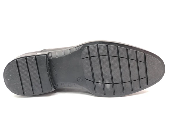 Berlino 650-2 Kaymaz Taban Deri Erkek Klasik Ayakkabı - Resim 5