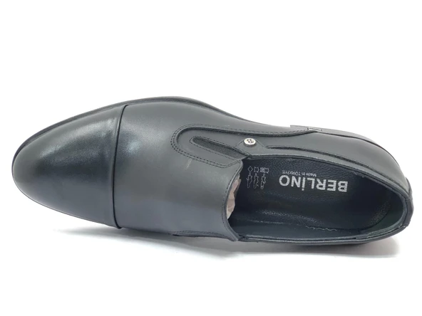 Berlino 650-2 Kaymaz Taban Deri Erkek Klasik Ayakkabı - Resim 4