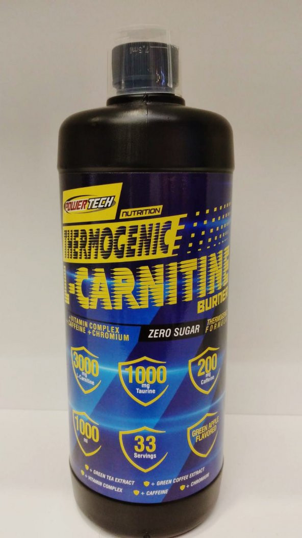 Powertech Thermogenic L-Carnitine Burner Shot 1000 ml