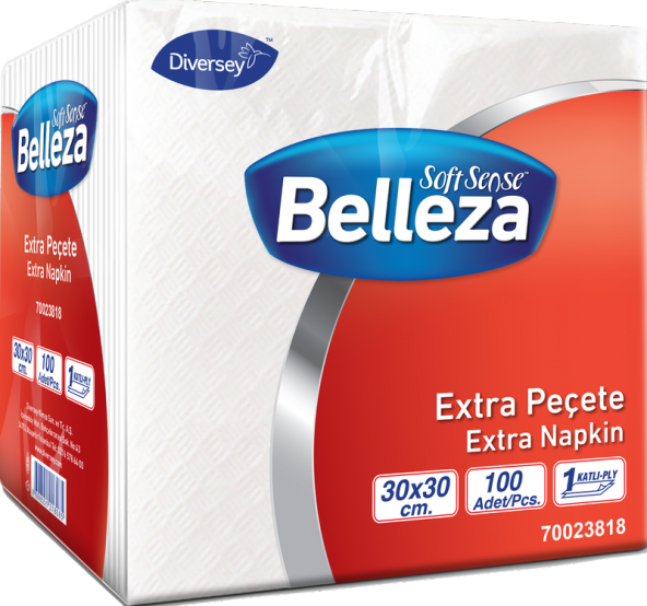 Belleza Extra Peçete 100lü 24 Paket 30 x 30 CM