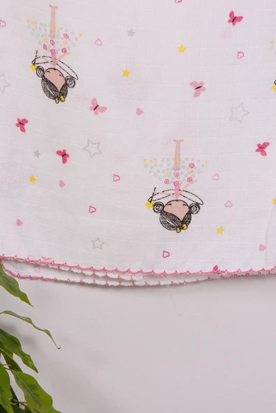 Angel 80*80 Müslin Bebek Battaniyesi - 2