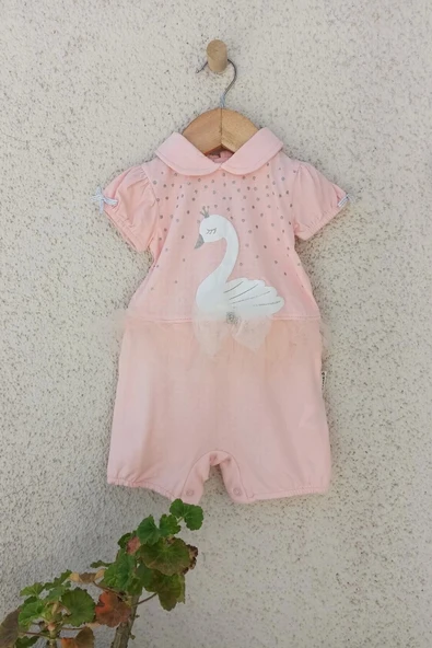 Kuğu Kız Bebek Tulum 3-9 Ay ürün görseli