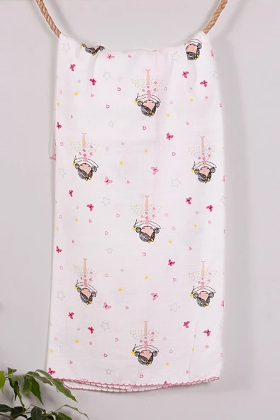 Angel 80*80 Müslin Bebek Battaniyesi - 3