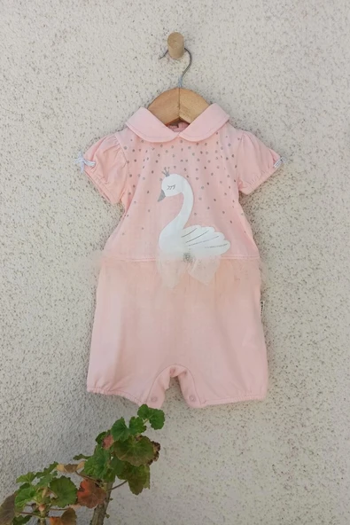 Kuğu Kız Bebek Tulum 3-9 Ay - Resim 6