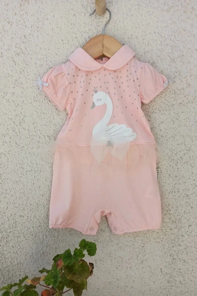 Kuğu Kız Bebek Tulum 3-9 Ay - Resim 2