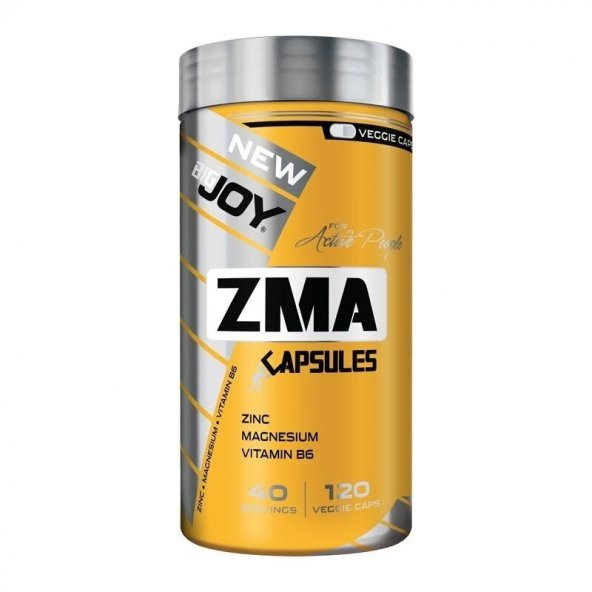 BigJoy ZMA 120 Kapsül + HEDİYE