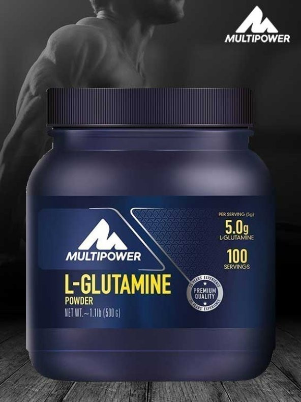 Multipower L-Glutamine 500 Gr  Sürpriz Hediye