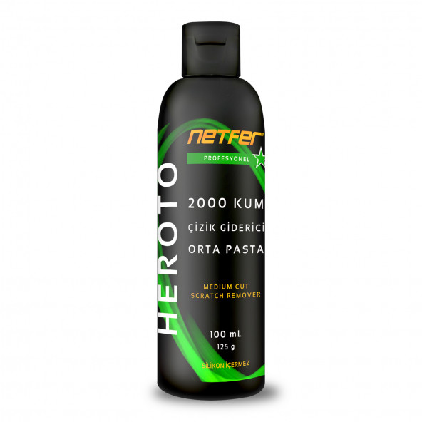 Netfer 2'li İnce Orta Pasta Set - 2x100 mL - 3