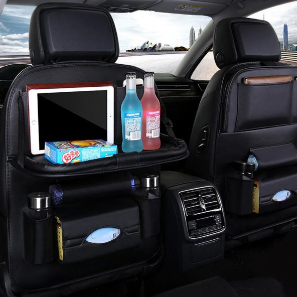 Masalı Deri Organizer Car Sitbag - 2