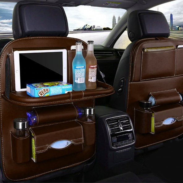 Masalı Deri Organizer Car Sitbag - 5