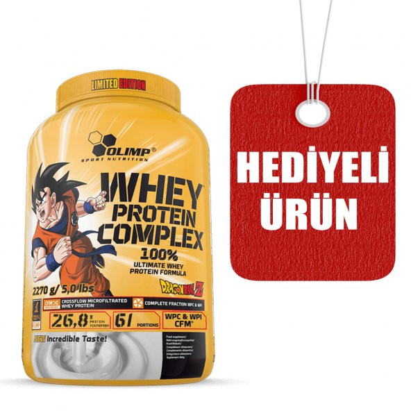 Olimp Whey Protein Dragon Ball Z Edition 2270 Gr Double Cikolata + HEDİYELER - 1