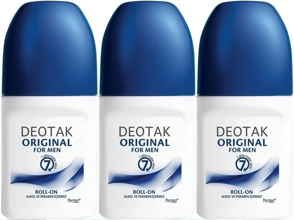 Deotak Roll-On 35ML Original (Formen/Erkek) (3 Lü Set)